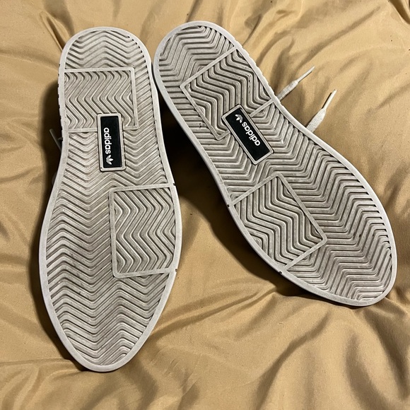 ADIDAS SLEEK black with white sole and tongue size 8 - Picture 3 of 7